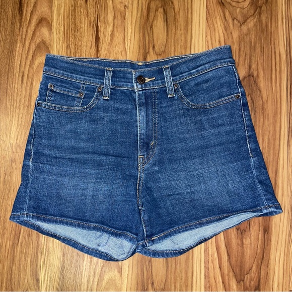 Levi's Shorts Levis High Rise Jean Shorts Poshmark